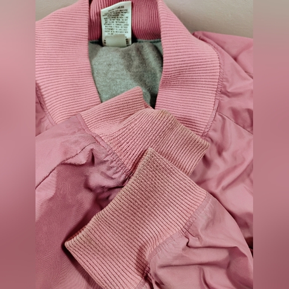Victoria's Secret PINK Mauve Bomber Jacket Large - Picture 12 of 13